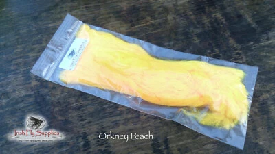 Irish Fly Supplies Egg Fluff Orkney Peach, Egg flies