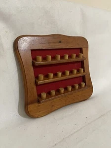 Thimble Display Wooden Made In England - Picture 1 of 9
