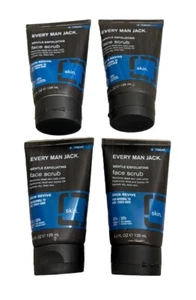 4 Every Man Jack Sanftes Peeling Gesichtspeeling für Männer - Peeling 4,2 Unzen pro Stück - Bild 1 von 1