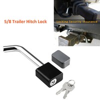 CZC AUTO Trailer Hitch Receiver Lock Dia 5//8 Inch Bent Pin for Class III IV 2 2-1//2 Inch Receiver Fits Bike Rack Tray Ball Mount for Towing Trailer Truck Car Boat RV Dogbone Style Hitch Pin Lock