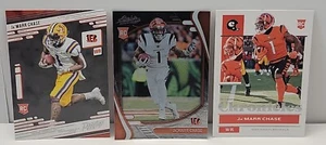 Jamarr Chase 2021 Panini 3 Card Lot Rookie Cards Cincinnati Bengals - Bild 1 von 7
