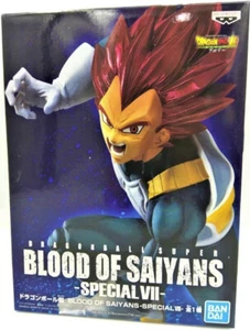 Japan Authentic Blood of Saiyans Special VII Super Saiyan God Vegeta Figure - Picture 1 of 3