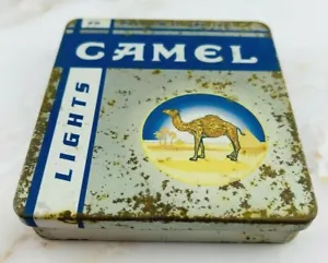 Sigarette Cammello Latta 20 Luci Premium - Ricordi Tabacco Vintage da Collezione - Foto 1 di 9