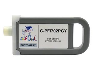 InkOwl 700ml Compatible Cartridge for CANON PFI-702PGY PHOTO GRAY iPF9100 - Picture 1 of 1