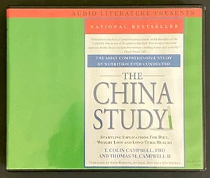 THE CHINA STUDY Hörbuch 6 Disc Set T.Colin Campbell Audio Literatur Diät - Bild 1 von 1