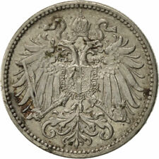 [#422896] Moneta, Austria, Franz Joseph I, 10 Heller, 1909, BB, Nichel, KM:2802