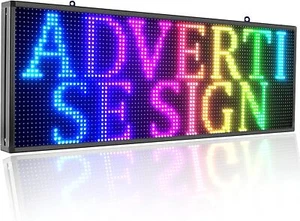 P10 Outdoor Led Sign, Scrolling Message Display Full Color Digital Message - Picture 1 of 7