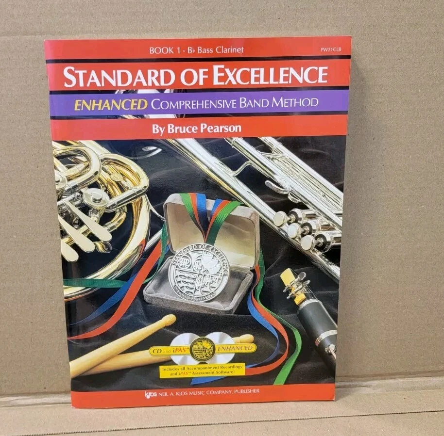 Bb Bass Clarinet - Standard Of Excellence Book 1 Band Method Music New  - Image 1 of 1