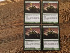 MTG, 4x Groundswell. Worldwake Common Playset LP