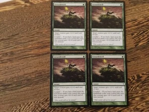 x4 Groundswell - Worldwake Excellent Magic MTG - Picture 1 of 4