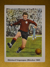 Heinerle Fußball Sammelkarte Ekkehard Feigenspan 1860 München ungeklebt
