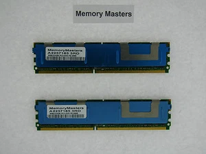 A2257185 8GB 2X4GB DDR2-667 FBDIMM Dell PE M600 1955 2 Rank X 4 - Picture 1 of 1
