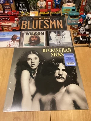 Buckingham Nicks Remastered Debut Baby Blue Vinyl LP Sealed (2025 Rhino) Foto 1 de 4