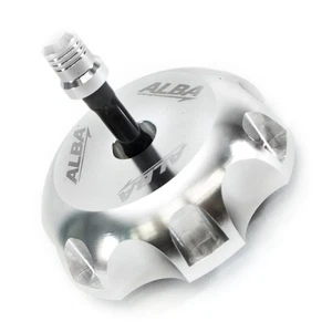 Suzuki LTZ 400 250 LTR 450 Billet Aluminum Gas Cap Alba Racing Silver 407 T6 S - Picture 1 of 5