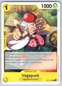 OP-13 Vegapunk C Carrying On His Will   Normal OP13-112  NM - Picture 1 of 2