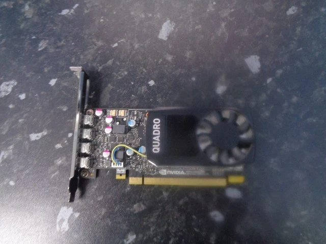 PNY NVIDIA Quadro P620 2GB DDR5 PCI-E 3.0 Graphics F/H Video Card VCQP620ATX - Image 1 of 3