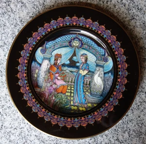 Heinrich Porzellan Sammelteller Märchen aus dem alten Russland "Die Steinblume" - Bild 1 von 4