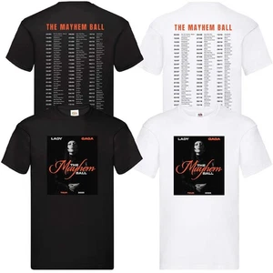 Lady Gaga The Mayhem Ball T-Shirt 2025 World Tour Concert Tee UK Dates - Bild 1 von 5