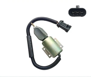 New Fuel Shutoff Solenoid 59009134 SA-4532-12 Ingersoll DD-130 Compactor B5.9-C - Picture 1 of 1