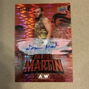 2024 Upper Deck Allure AEW Red Pulsar Auto Darius Martin #32 Auto - Bild 1 von 2