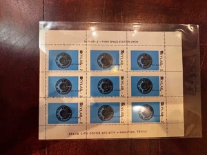 SKYLAB II Mini-Hoja SCCS Space City Cover Society MNH NLP ¡Correo Local de la NASA!! - Imagen 1 de 1