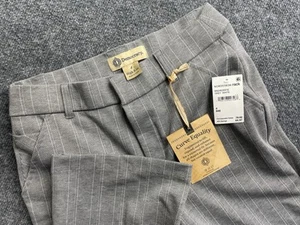 Neu mit Etikett Democracy Damenhose 4 grau "Ab" Solution hoher Bund leicht - Bild 1 von 11