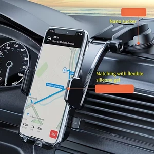 Adjustable Car Dashboard Phone Holder | Provides High Stability  - Picture 1 of 6