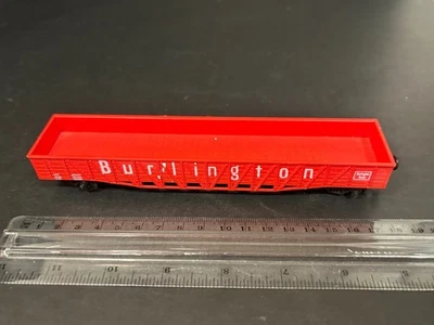 Mehano HO scale Gondola Car Burlington Combine Ship - Image 1 of 4