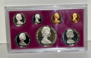 Cook Islands 1972 7 Coin Proof Set SKU NV025 - Picture 1 of 2
