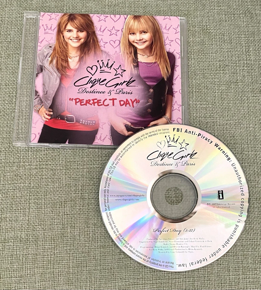 Clique Girlz           ** PROMO CD **        Perfect Day Foto 1 de 2