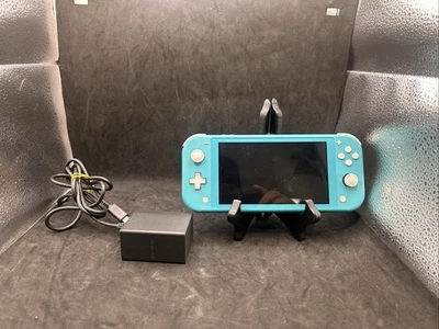 Consola portátil Nintendo Switch Lite 32 GB turquesa probada funcionando 👀 con cargador Foto 1 de 4