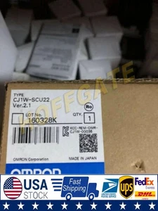 1pcs New Omron Module CJ1W-SCU22  US Free TAX - Picture 1 of 1