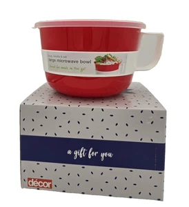 Dekor mikrowellengeeignet Suppe, Nudel, Hafer große Schüssel 1,15 l/4,86 Tassen Farbe wählbar! - Bild 1 von 4