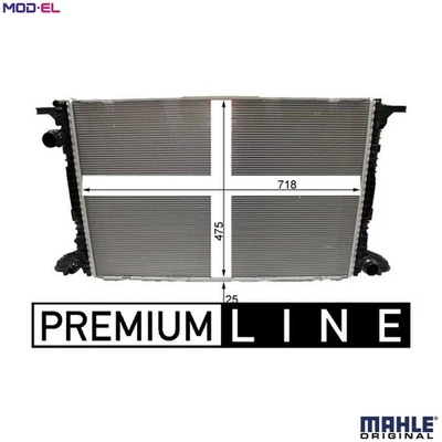 RADIATOR ENGINE COOLING CR 2180 000P FOR AUDI A4/Allroad Q5/SUV A5/Sportback A6 - Image 1 of 4