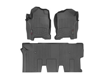 Forro de piso WeatherTech para pasajero Nissan NV 2012-2019 - 1ª y 2ª fila, negro Foto 1 de 4