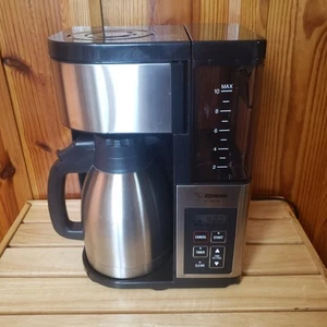 Zojirushi EC-YTC100 Coffee Maker 10 Cup Stainless W/ Carafe Tested Works CLEAN - Picture 1 of 20