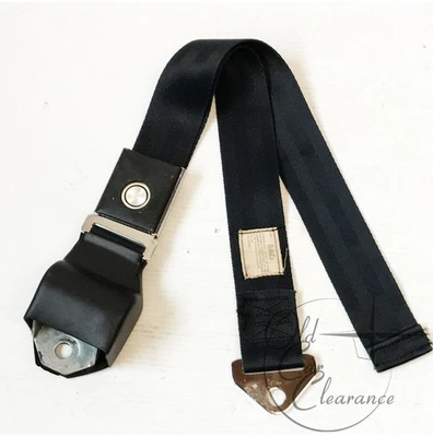 Cinto de segurança 1966 Lincoln Continental Coupe preto RF (C6VY65611A72AAB) - Imagem 1 de 3