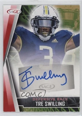 2022 SAGE Low Series Auto Red Tre Swilling #A-TS Auto - Image 1 of 2