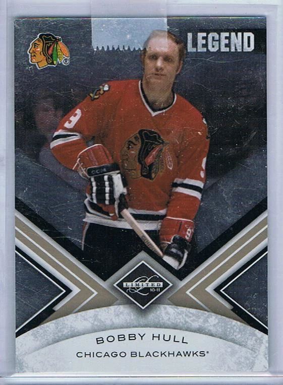 2010-11 BOBBY HULL LEAF LIMITED LEGEND SP #165 BLACKHAWKS #207/299 - Image 1 of 1