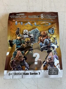 HALO Mega Bloks Series 3 Blind Bag - Blue Brute Covenant Minifigure NEW & SEALED - Picture 1 of 7