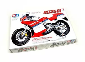TAMIYA Motorcycle Model 1/12 Motorbike Suzuki RG250F Full Options 14029 - Picture 1 of 1