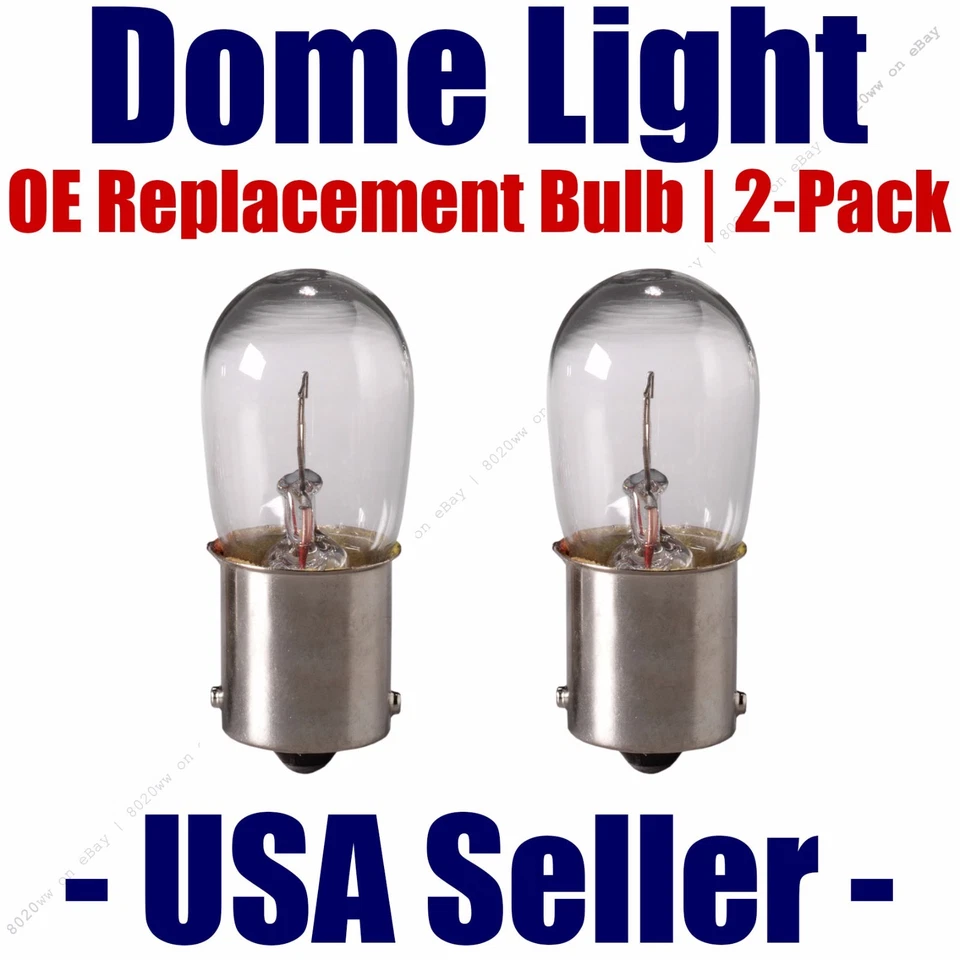 Dome Light Bulb 2-Pack OE Replacement - Fits Listed Ford Vehicles - 105 - Image 1 of 1