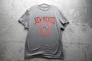 NCAA New Mexico Lobos Men's Gray Triblend T-Shirt, Size L, New - Picture 1 of 11