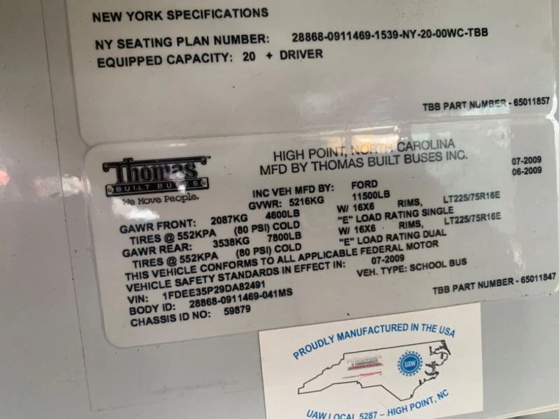 Steering Column Shift Tilt Wheel Fits 08-19 FORD E350 VAN 537344 Foto 1 de 1