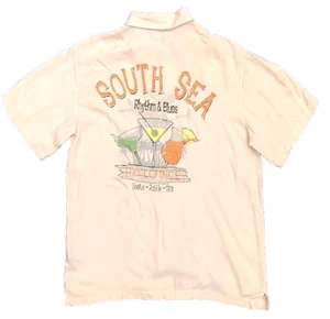 Puritan Mens XL Hawaiian Aloha Shirt, 100% Rayon, South Sea Print - Picture 1 of 7