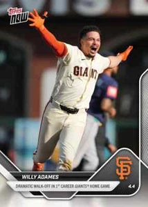 Willy Adames - 2025 MLB Topps NOW® - Card 41 - Picture 1 of 2