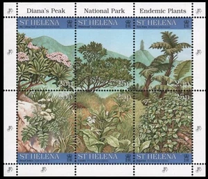 Santa Elena 1997 - Mi-Nr. 702-707 ** - MNH - Plantas / Plantas - Imagen 1 de 1