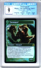 MtG Future Sight Rare Tarmogoyf #153 [FOIL Graded CGC 9 - Mint]