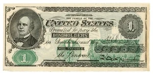 1862 United States Political Satire Note OZ (L4866) - Picture 1 of 2