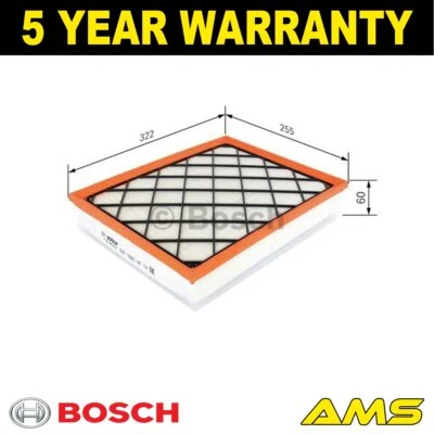 Fits BMW X5 2007-2010 X6 2008-2010 3.0 D Air Filter Bosch 13717798342 - Image 1 of 4